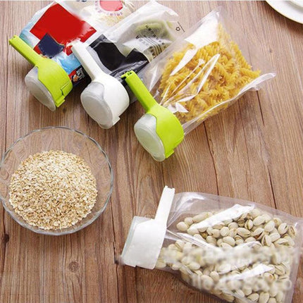1 Pcs Food Storage Bag Clip Sealer with Plastic Cap - THELOOTSALE