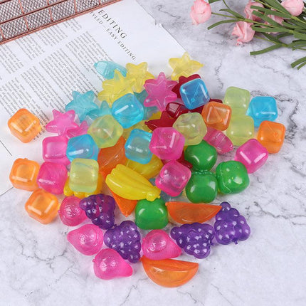 10 Pcs Reusable BPA-Free Long Lasting Cooling Ice Cubes Jelly Balls - THELOOTSALE