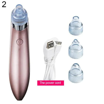 5-in-1 Electric Blackhead Remover | Facial Pore Cleanser | 5-Speed Acne Pore Cleaner - THELOOTSALE