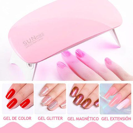 8pcs Poly Gel Kit 15ml Nude Pink Clear Color Gel kit For Nail Extensions For Manicure Quick Extension Nail Gel Tool - THELOOTSALE