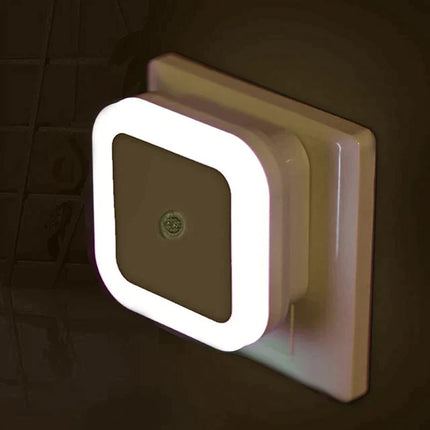 Intelligent LED Induction Lamp Square Shape Wall Light Night Light Automatic Switch Light Sensor Bedroom Household Supplies - THELOOTSALE