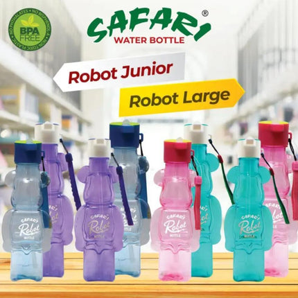 Safari Robot Water Bottle for kids 750ML - THELOOTSALE