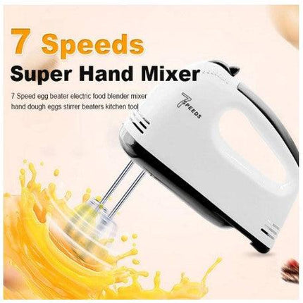 Scarlett 7-Speed Electric Handheld Egg Yogurt Beater Mixer - THELOOTSALE