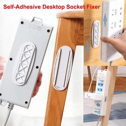 Self Adhesive Desktop Socket Holder - THELOOTSALE