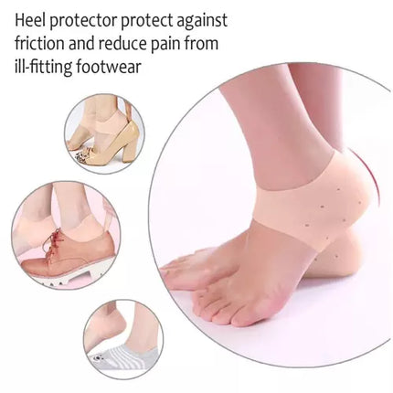 Soft Silicone Heel Anti Crack Care Set - THELOOTSALE