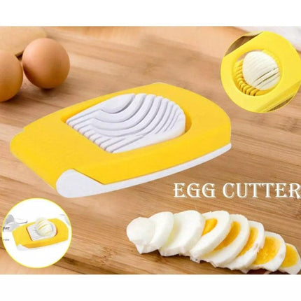 Stainless Wires Boiled Egg Slicer Section | Mushroom Tomato Cutter Kitchen Chopper - THELOOTSALE