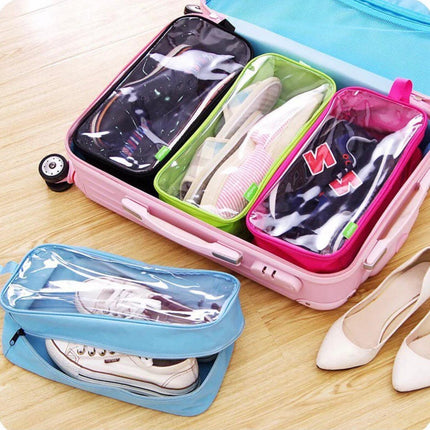 Transparent Travel Shoes Storage Bag Organizer - THELOOTSALE