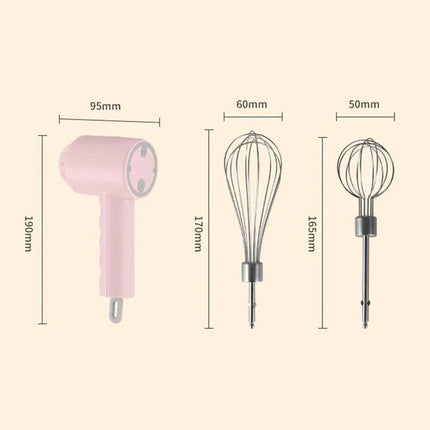 3-in-1 Wireless Rechargeable Whisk, Beater & Chopper - THELOOTSALE