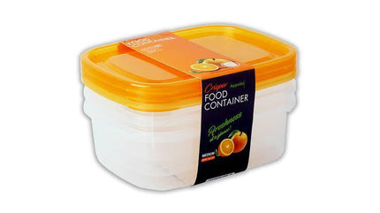 3 Pcs Appollo Crisper Food Container (600ml) - THELOOTSALE
