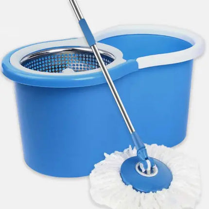 360° Magic Spin Mop Bucket with Stainless Steel Rod - THELOOTSALE