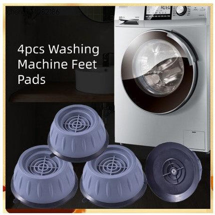 4 Pcs Washing Machine Anti-Vibration Shock Absorber Pads | Dryer Refrigerator Feet Anti-Slip Rubber Pads - THELOOTSALE
