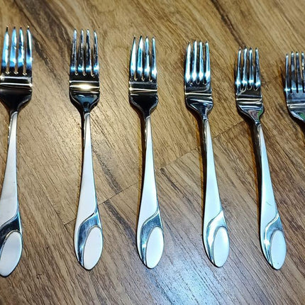 6Pc Table Fork Cutlery Set (Design 2)