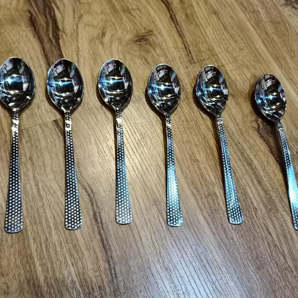 6 Pc Tea Spoon Cutlery Set
