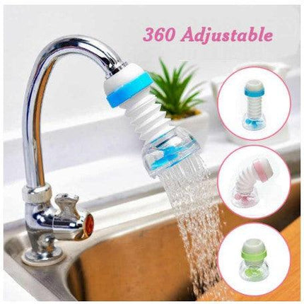 Adjustable 360° Kitchen Tap Faucet Outlet Shower Head Water Filter Sprinkler - THELOOTSALE