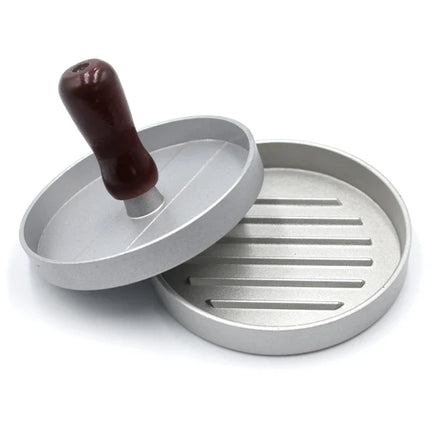 Aluminum Non-Stick Meat Beef Grill DIY Burgers Mould Press - THELOOTSALE