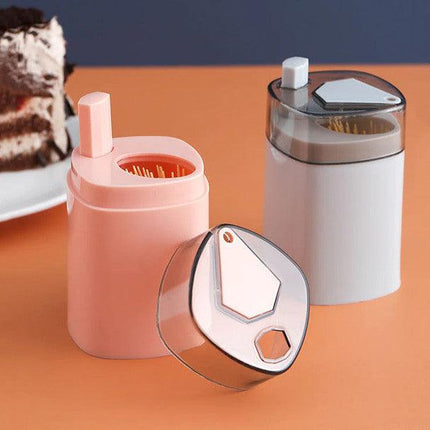 Automatic Pop-Up Toothpick Storage Holder Dispenser - THELOOTSALE