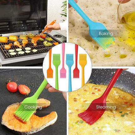 Barbecue Tools Silicone BBQ Oil Brush High Temperature Kitchen Baking Gadgets Household BBQ Brush - THELOOTSALE