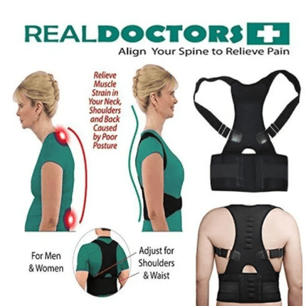Doctor Posture Corrector Support Belt | Shoulder Back Support Belt - THELOOTSALE