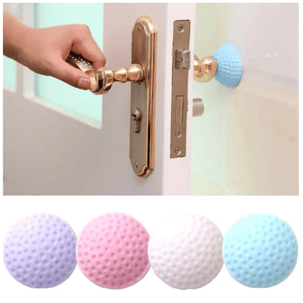 Door Handle Bumper Rubber Lock Crash Pad | Baby Safety Protective Anti-collision Edge Corner Wall Protector Guard - THELOOTSALE