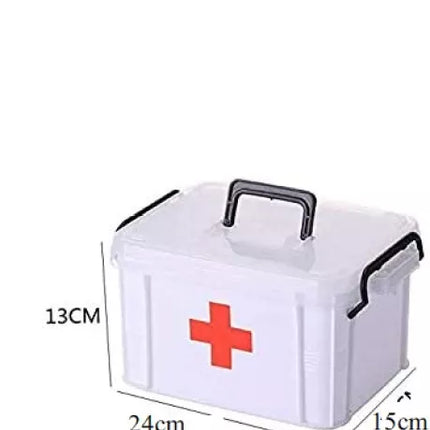 Family Medicine Box/Family Emergency Kit Storage Box, First Aid Kit Multifunctional Medicine Box/First Aid Kit (Large) - THELOOTSALE