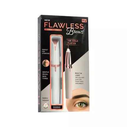 Flawless Rechargeable Eyebrow Hair Remover Eyebrow Trimmer Pen Electric Shaver For Women With USB cable - THELOOTSALE