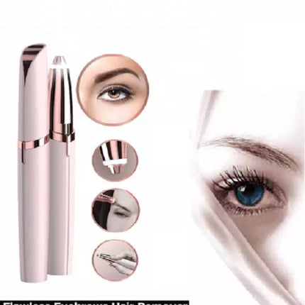 Flawless Rechargeable Eyebrow Hair Remover Eyebrow Trimmer Pen Electric Shaver For Women With USB cable - THELOOTSALE