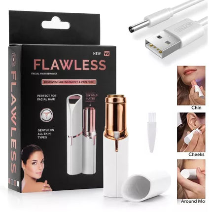 Flawless Rechargeable Facial Hair Remover - THELOOTSALE