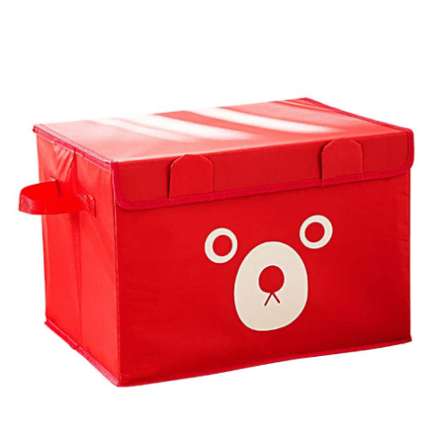 Four Compartment Storage Box - Wood - Cute Panda from Apollo Box