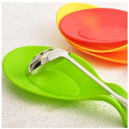 Heat-Resistant Kitchen Spatula Cooking Spoon Rest Holder - THELOOTSALE