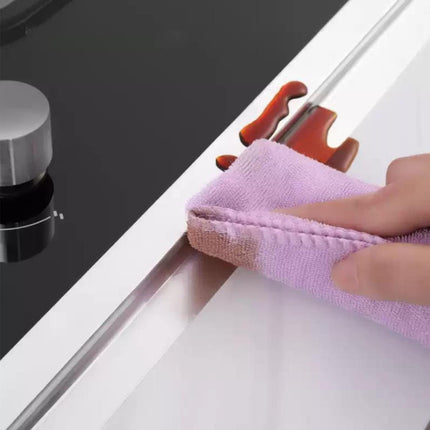 High Temperature-Resistant 10M Silver Aluminum Foil Stove Sink Duct Repair Basin Edge Adhesive Sealing Tape - THELOOTSALE