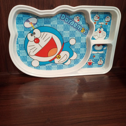 Malamine Doraemon Kids Food Serving Plater - THELOOTSALE
