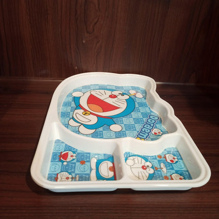 Malamine Doraemon Kids Food Serving Plater - THELOOTSALE