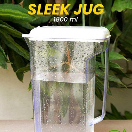 Maxware 1800ml Capacity Transparent Water Juice Storage Sleek Jug - THELOOTSALE