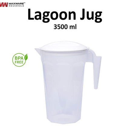 Maxware 3500ml Capacity Plastic Water Lagoon Jug - THELOOTSALE