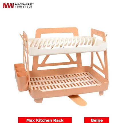Maxware Household Kitchen Utensils Dishes Drying Rack - THELOOTSALE