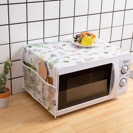 Microwave Dust-Proof Printed Oven Cover - THELOOTSALE