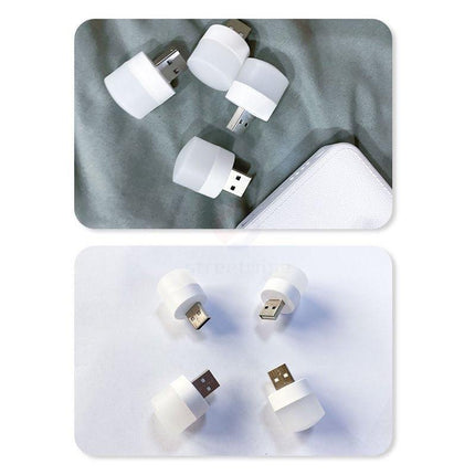 Mini USB Led Light Portable Warm Light White Light Night Lamp - THELOOTSALE