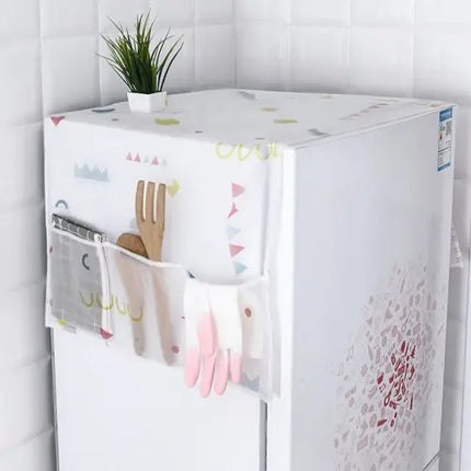Multicolor Square Refrigerator Top Cover - THELOOTSALE