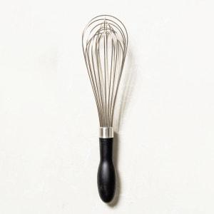 Non-Slip Ergonomic Handle Polished Stainless Steel Egg Beater Balloon Whipping Whisk - THELOOTSALE