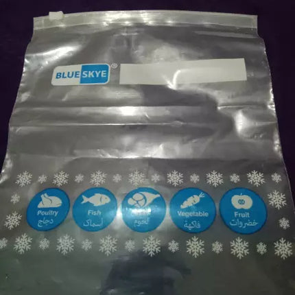 Pack of 10 Medium Size Freezer Bags, Plastic Zip Bags, Zip Lock Bags - THELOOTSALE