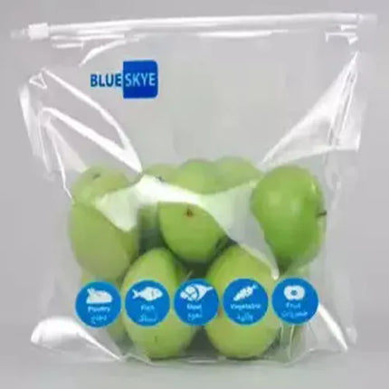 Pack of 10 Medium Size Freezer Bags, Plastic Zip Bags, Zip Lock Bags - THELOOTSALE