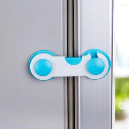 Pack of 2 - Baby Safety Locks Child Proof Cabinets, Drawers, Appliances, Toilet Seat, Fridge and Oven - THELOOTSALE