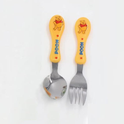 Pack of 2 Cartoon Baby Fork Spoon set - THELOOTSALE
