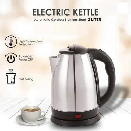 Phillips 2 Litre Design Electric Kettle for Hot Water, Tea,Coffee,Milk Water Kettle - THELOOTSALE