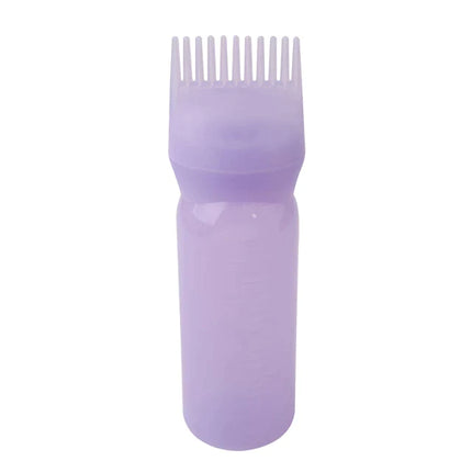 Plastic Hair Oil Comb Applicator Dispenser Bottle - THELOOTSALE