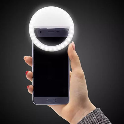 Portable Lightweight 36 LEDs Mini Selfie Ring Light - THELOOTSALE