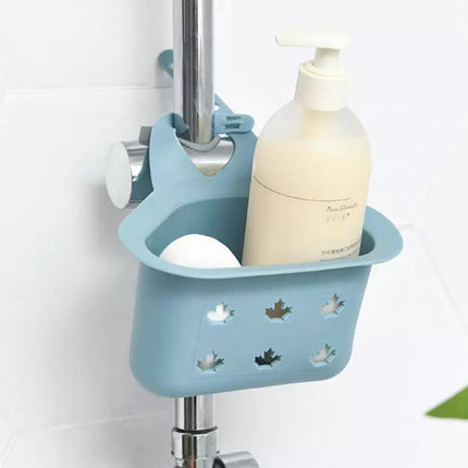 Portable Shower Basket, Plastic Storage Basket for Bathroom, Kitchen, College Dorm - THELOOTSALE