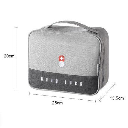 Portable Storage Bag Multifunctional Good Luck Aid Kit for Hiking, Backpacking, Camping, Travel, Car and Cycling | Multicolor - THELOOTSALE