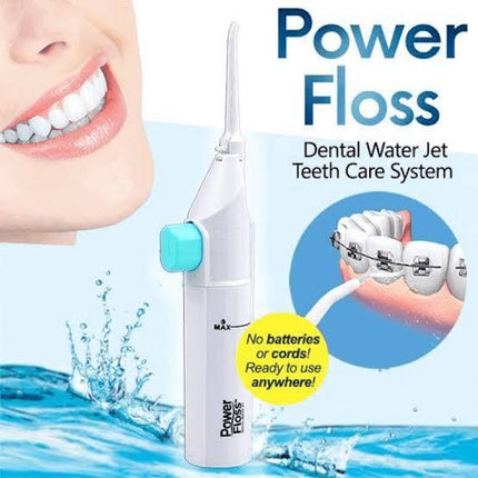 Power Floss Dentel water Jet Teeth Cleaner Gum cleaner Teeth cleaner Brush - THELOOTSALE