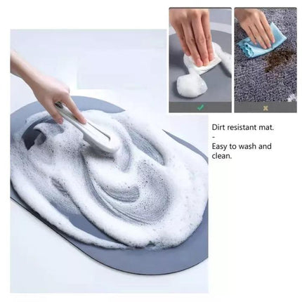 Quick-Drying Household Bathroom Kitchen Non-Slip Mat - THELOOTSALE